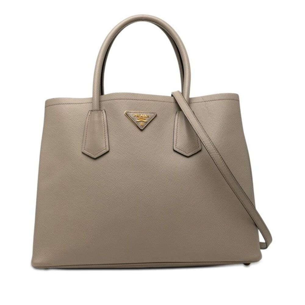 Prada Cuir Double Handbag
